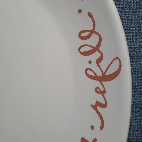 Sharing Giving Plate Platter Hostess Friend Neighbor Gift Welcome Fall Everyday - Picture 4 of 7